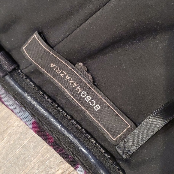 BCBG Maxazria Dharma Dark Iris Combo Maxi Gown - Picture 8 of 14